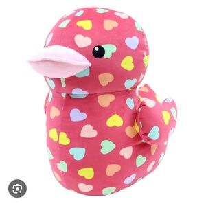 💛💚🩷❤️🩵💛DUCKIE HEARTS PLUSH (JUMBO)